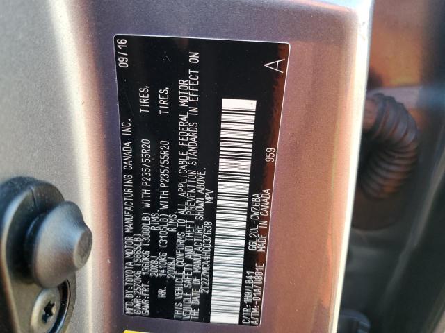 Photo 12 VIN: 2T2ZZMCA4HC037638 - LEXUS RX 350 BAS 