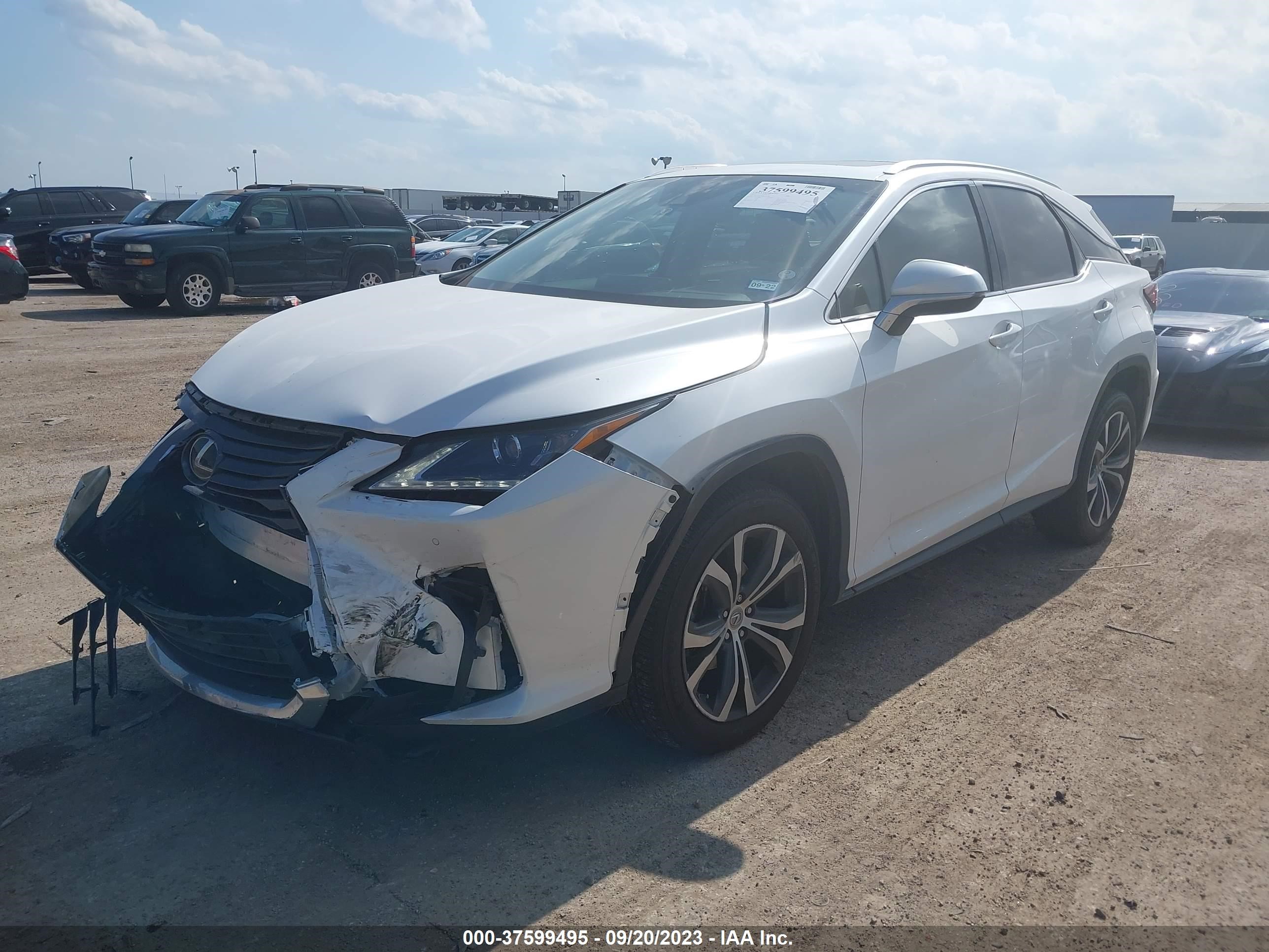 Photo 1 VIN: 2T2ZZMCA6HC037740 - LEXUS RX 