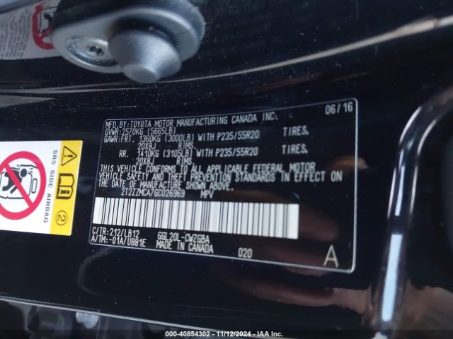 Photo 8 VIN: 2T2ZZMCA7GC026969 - LEXUS RX 