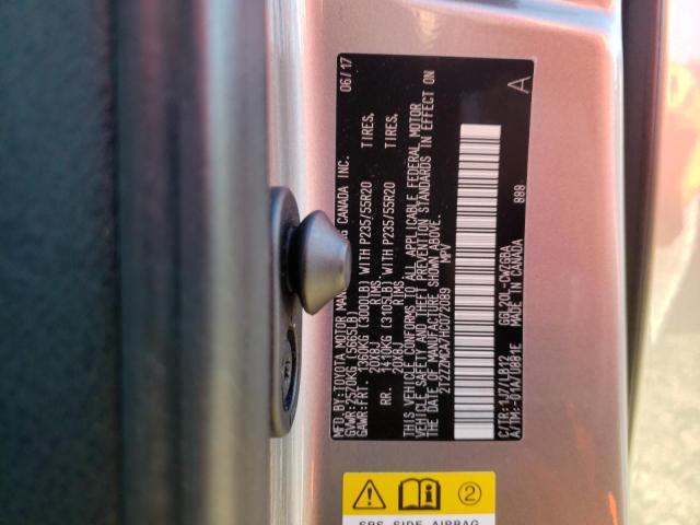 Photo 9 VIN: 2T2ZZMCA7HC072089 - LEXUS RX 350 BAS 