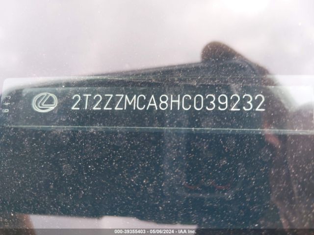 Photo 8 VIN: 2T2ZZMCA8HC039232 - LEXUS RX 350 