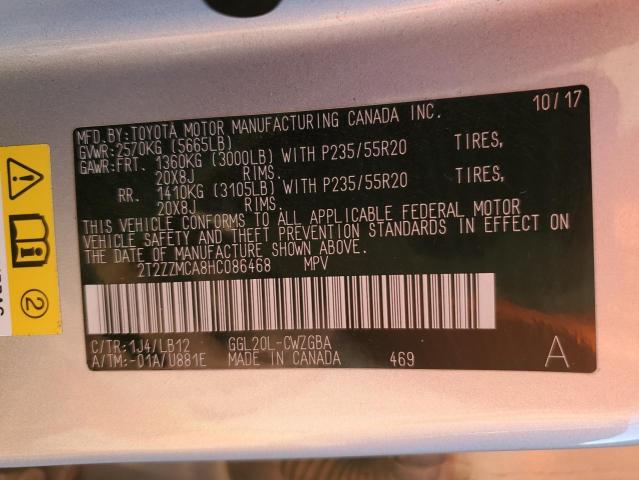 Photo 12 VIN: 2T2ZZMCA8HC086468 - LEXUS RX 350 BAS 