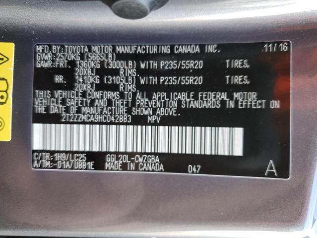 Photo 11 VIN: 2T2ZZMCA9HC042883 - LEXUS RX350 