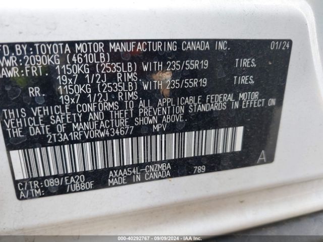 Photo 8 VIN: 2T3A1RFV0RW434677 - TOYOTA RAV4 