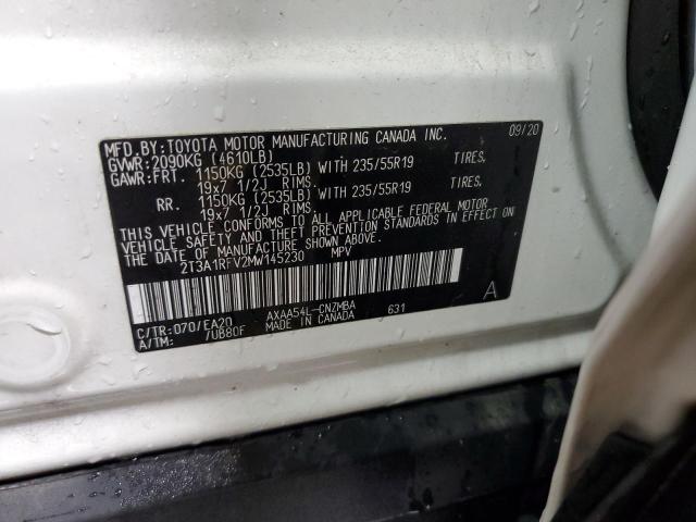 Photo 11 VIN: 2T3A1RFV2MW145230 - TOYOTA RAV4 XLE P 