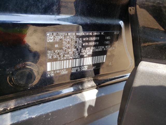 Photo 9 VIN: 2T3A1RFV3MW145852 - TOYOTA RAV4 XLE P 