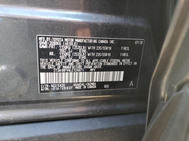 Photo 13 VIN: 2T3A1RFV4LC124671 - TOYOTA RAV4 XLE P 