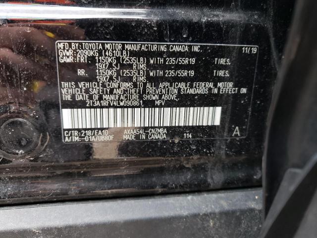 Photo 12 VIN: 2T3A1RFV4LW090861 - TOYOTA RAV4 XLE P 