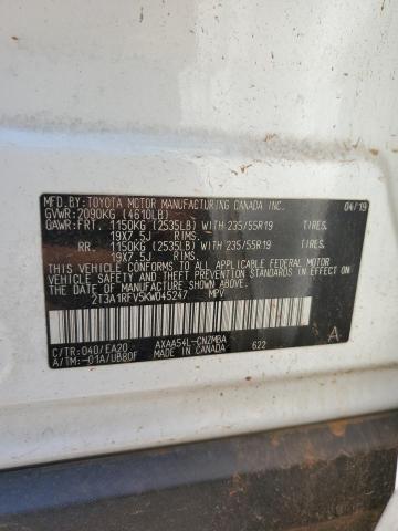 Photo 12 VIN: 2T3A1RFV5KW045247 - TOYOTA RAV4 