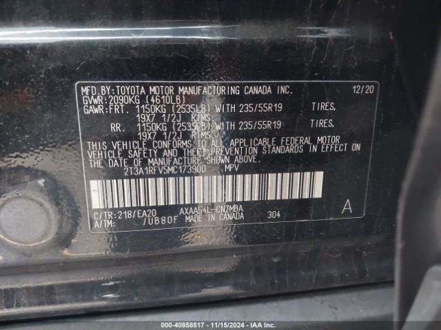 Photo 8 VIN: 2T3A1RFV5MC173900 - TOYOTA RAV4 