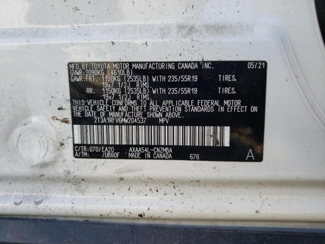 Photo 11 VIN: 2T3A1RFV6MW204537 - TOYOTA RAV4 XLE P 