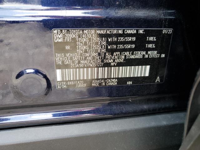 Photo 12 VIN: 2T3A1RFV7PW351227 - TOYOTA RAV4 XLE P 