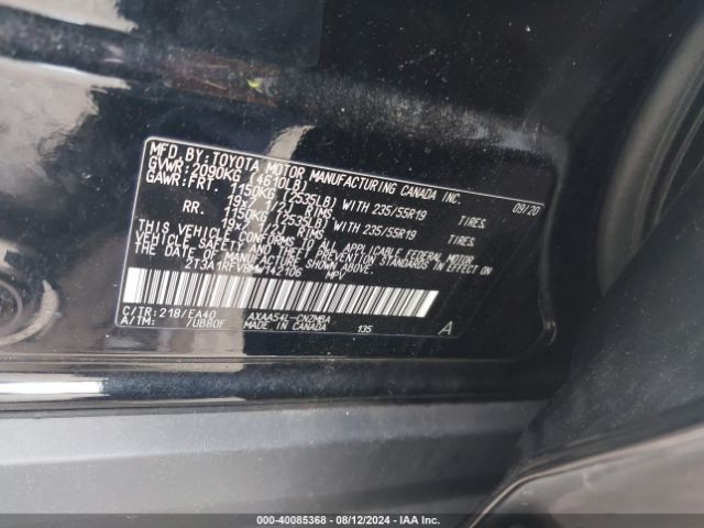 Photo 8 VIN: 2T3A1RFV8MW142106 - TOYOTA RAV4 