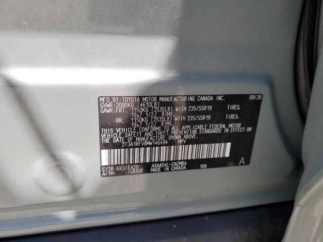 Photo 11 VIN: 2T3A1RFV8MW146494 - TOYOTA RAV4 