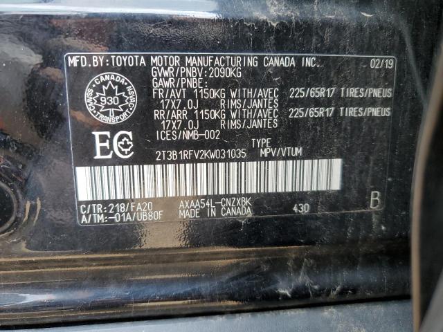 Photo 13 VIN: 2T3B1RFV2KW031035 - TOYOTA RAV4 