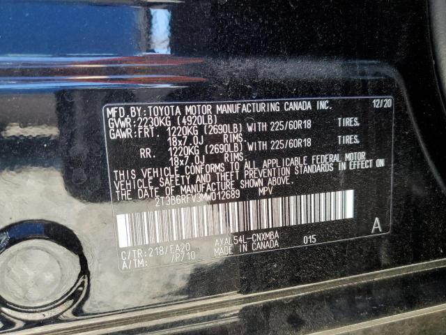 Photo 13 VIN: 2T3B6RFV3MW012689 - TOYOTA RAV4 XLE P 