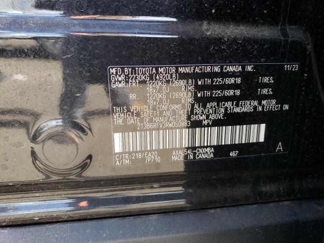 Photo 11 VIN: 2T3B6RFV3RW050883 - TOYOTA RAV4 XLE P 