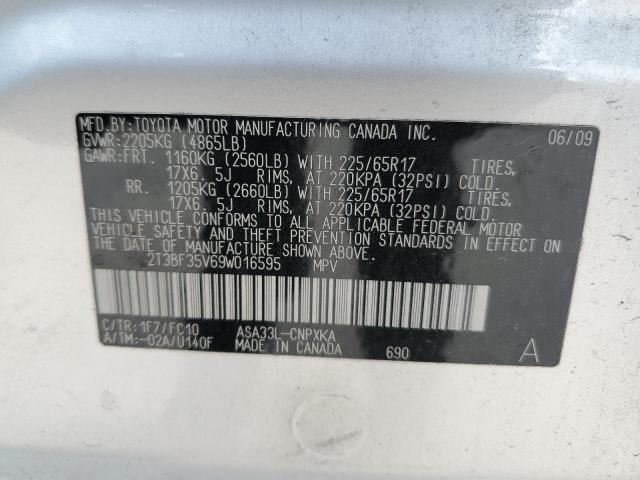 Photo 13 VIN: 2T3BF35V69W016595 - TOYOTA RAV4 