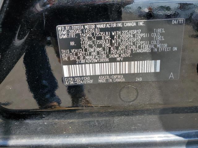 Photo 12 VIN: 2T3BF4DV2BW138996 - TOYOTA RAV4 