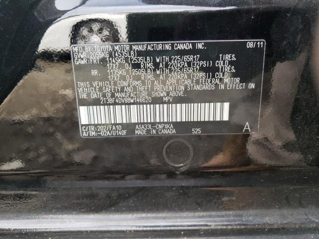 Photo 9 VIN: 2T3BF4DV8BW146620 - TOYOTA RAV4 