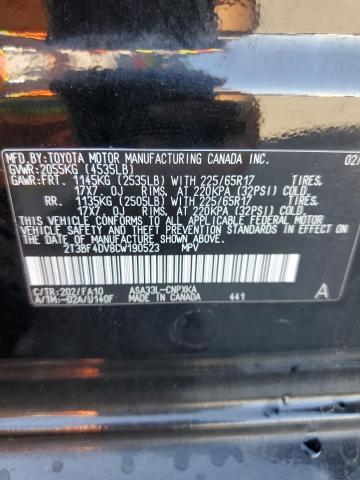 Photo 12 VIN: 2T3BF4DV8CW190523 - TOYOTA RAV4 