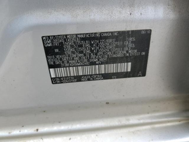 Photo 11 VIN: 2T3BF4DV9AW062482 - TOYOTA RAV4 