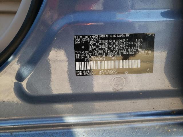 Photo 11 VIN: 2T3BF4DV9BW095984 - TOYOTA RAV4 