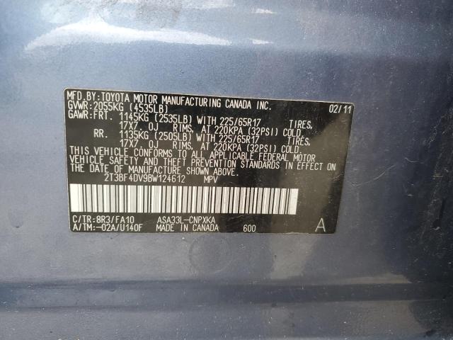 Photo 11 VIN: 2T3BF4DV9BW124612 - TOYOTA RAV4 