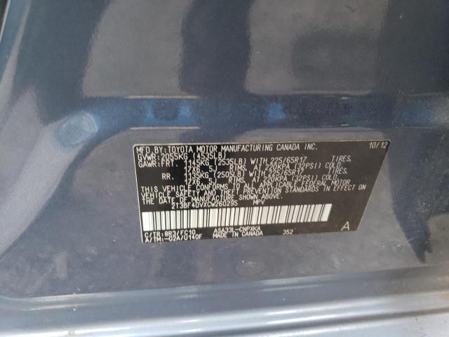 Photo 12 VIN: 2T3BF4DVXCW260295 - TOYOTA RAV4 