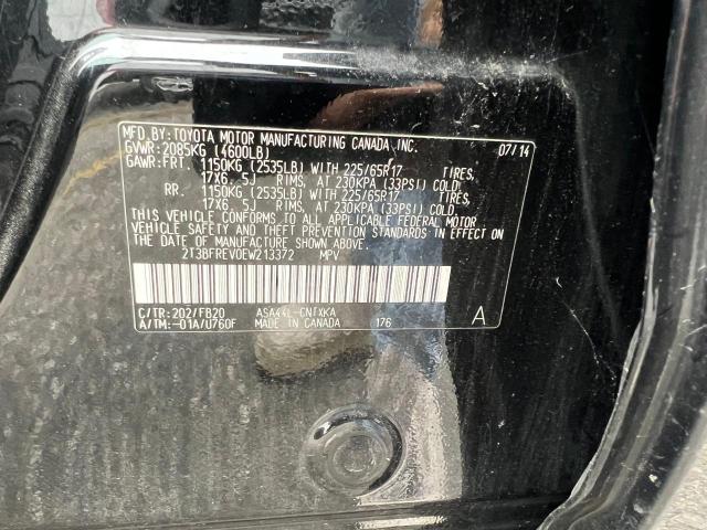 Photo 9 VIN: 2T3BFREV0EW213372 - TOYOTA RAV4 LE 