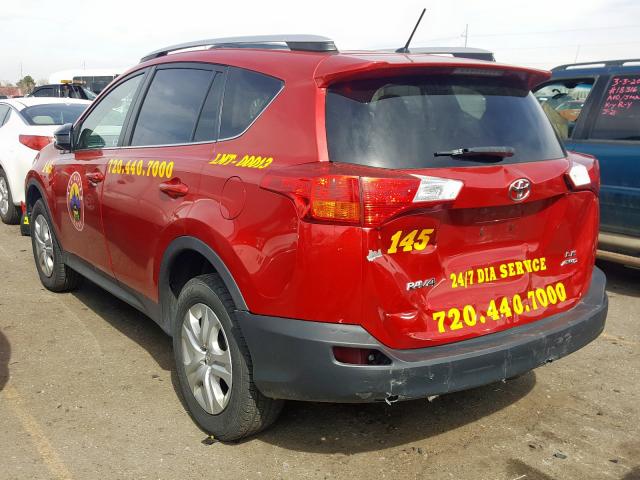 Photo 2 VIN: 2T3BFREV1FW322344 - TOYOTA RAV4 LE 