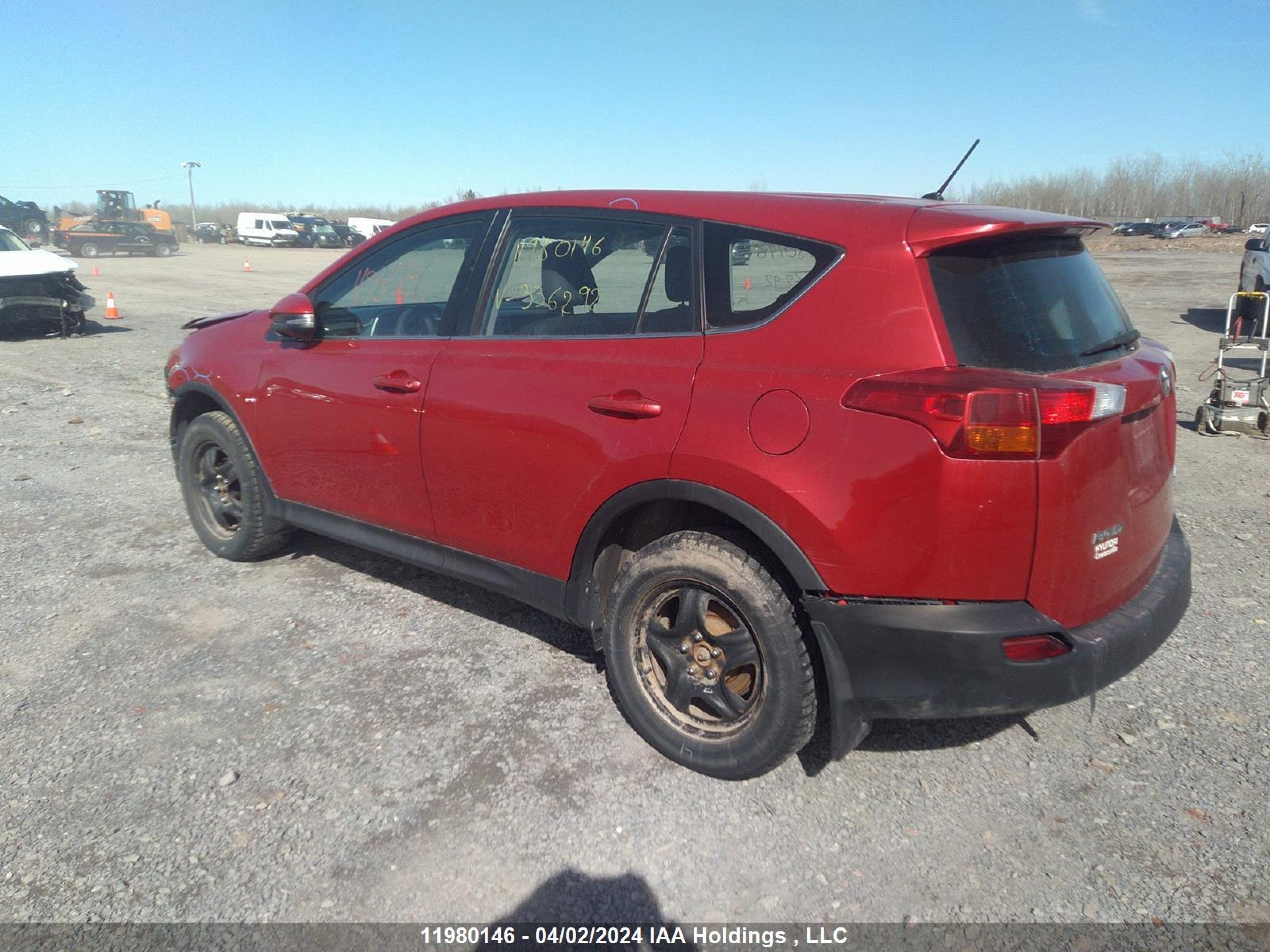 Photo 2 VIN: 2T3BFREV1FW336292 - TOYOTA RAV 4 