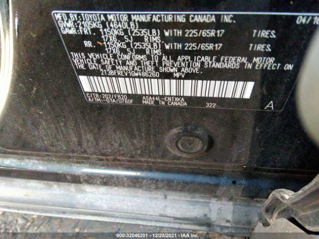 Photo 8 VIN: 2T3BFREV1GW486260 - TOYOTA RAV4 