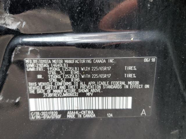 Photo 9 VIN: 2T3BFREV2JW806032 - TOYOTA RAV4 LE 