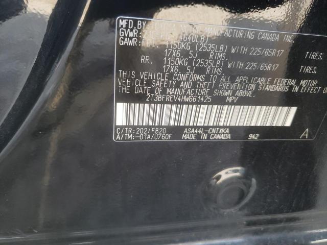 Photo 9 VIN: 2T3BFREV4HW661425 - TOYOTA RAV4 LE 