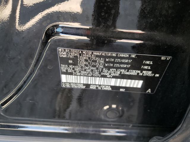 Photo 9 VIN: 2T3BFREV4JW715070 - TOYOTA RAV4 LE 