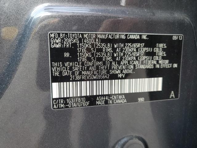 Photo 12 VIN: 2T3BFREV5DW095642 - TOYOTA RAV 4 