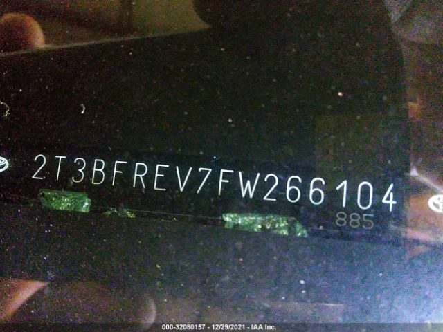 Photo 8 VIN: 2T3BFREV7FW266104 - TOYOTA RAV4 