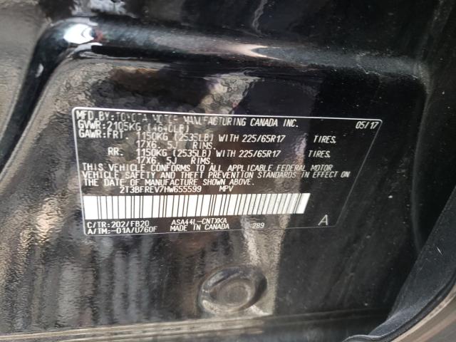 Photo 9 VIN: 2T3BFREV7HW655599 - TOYOTA RAV4 LE 