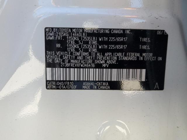 Photo 12 VIN: 2T3BFREVXFW346416 - TOYOTA RAV4 