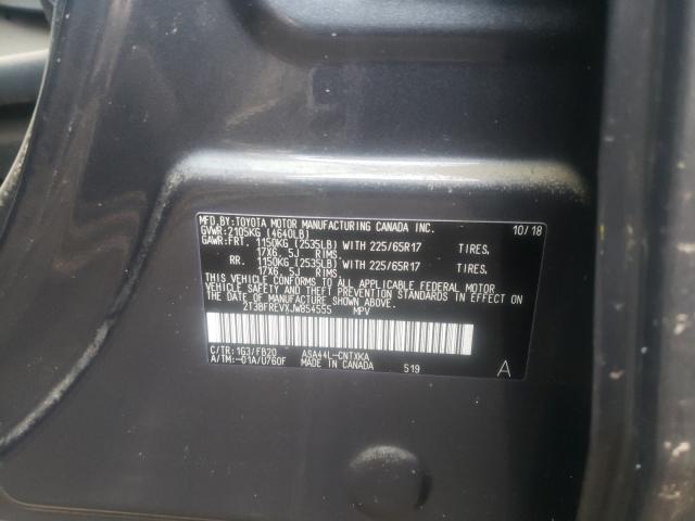 Photo 9 VIN: 2T3BFREVXJW854555 - TOYOTA RAV4 LE 