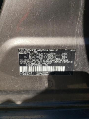 Photo 11 VIN: 2T3BK31V99W008220 - TOYOTA RAV4 