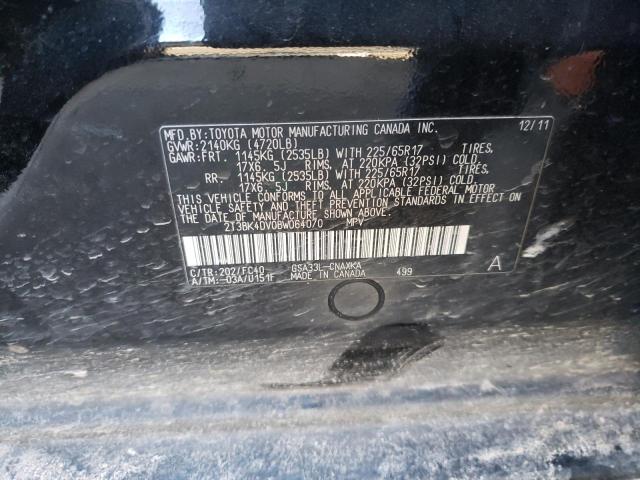 Photo 12 VIN: 2T3BK4DV0BW064070 - TOYOTA RAV4 