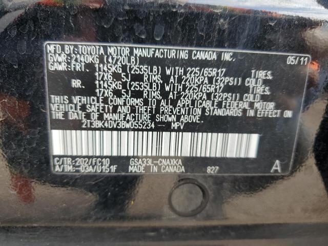 Photo 12 VIN: 2T3BK4DV3BW055234 - TOYOTA RAV4 