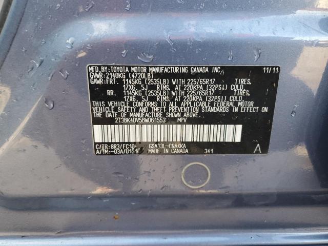 Photo 12 VIN: 2T3BK4DV5BW061553 - TOYOTA RAV4 