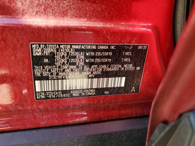 Photo 13 VIN: 2T3C1RFV1LC081321 - TOYOTA RAV4 XLE P 