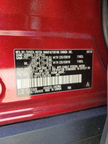 Photo 12 VIN: 2T3C1RFV1LC082369 - TOYOTA RAV4 XLE P 