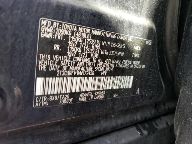 Photo 12 VIN: 2T3C1RFV1MW172458 - TOYOTA RAV4 