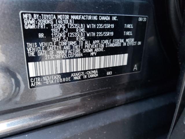 Photo 9 VIN: 2T3C1RFV2LC079884 - TOYOTA RAV4 XLE P 