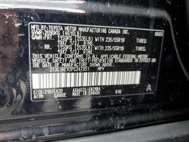 Photo 13 VIN: 2T3C1RFV2PC247951 - TOYOTA RAV4 XLE P 